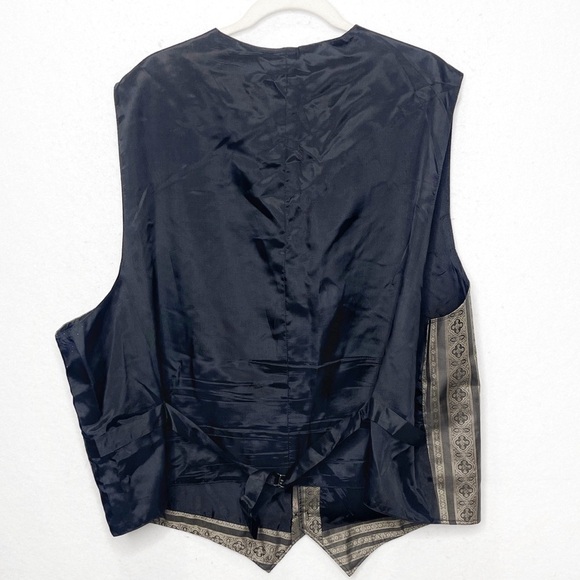 Wha Maker Frontier Clothing Men's Western Style Vest Made in USA Size 3XL - Picture 2 of 10